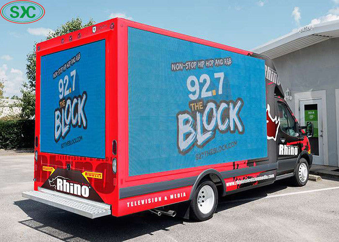 China Full Color Led Mobile Truck P5 Mobile LED reklamy billboards ekran zewnętrzny