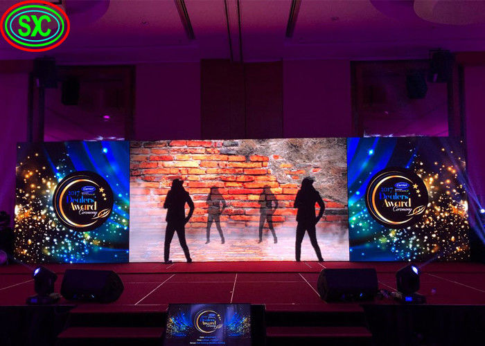 RGB Full Color LED Display Board P2mm Pixel Pitch Wysoka częstotliwość odświeżania ponad 3840hz