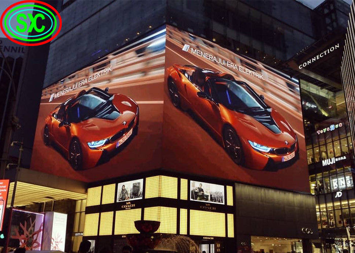 Superjaśniejące ekrany reklamowe zewnętrzne LED P6/P8/P10