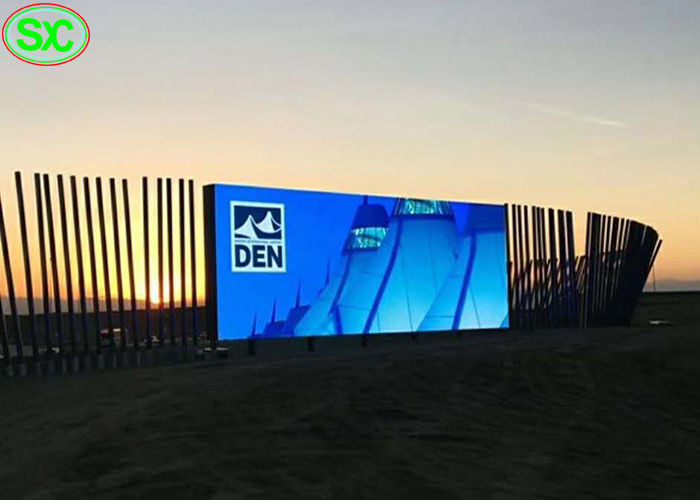 Ekrany wyświetlania cyfrowej reklamy zewnętrznej P8 5000-10000 Nits Jasność