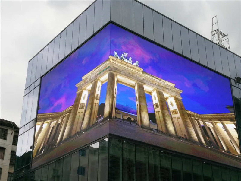 P8 Ekran Aluminiowy Wodoszczelny na zewnątrz w pełnym kolorze o wysokiej rozdzielczości LED