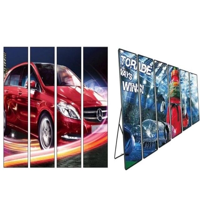Aluminiumowa szafa cyfrowy poster w pomieszczeniach idealne rozwiązanie dla reklamy w pomieszczeniach