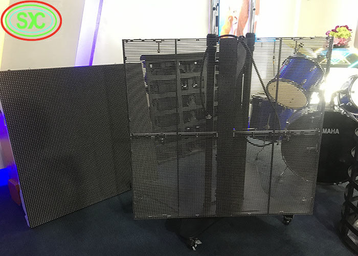 P3.91 Przezroczysty Ekran LED HD do Reklamy Wewnętrznej