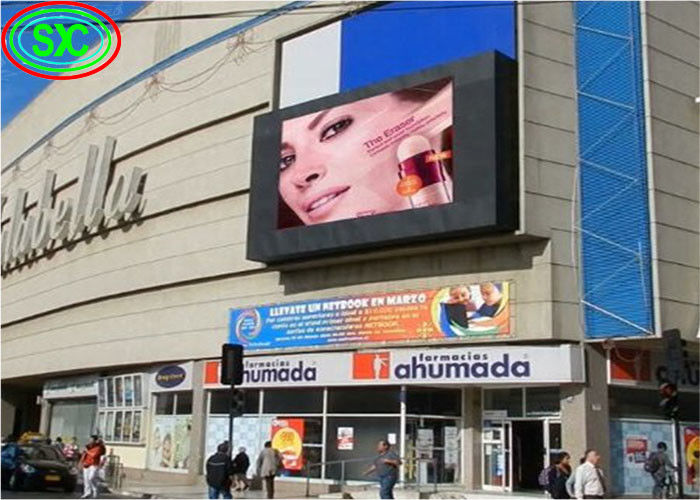 P10 Zewnętrzny billboard LED, piksel 10mm, jasność 50000cd