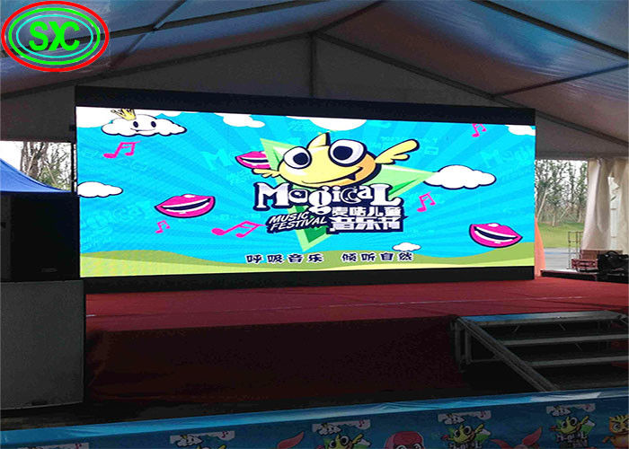 Ekran wynajmu LED / Slim And Lightweight LED Display, dostosowywalny duży ekran festiwalowy