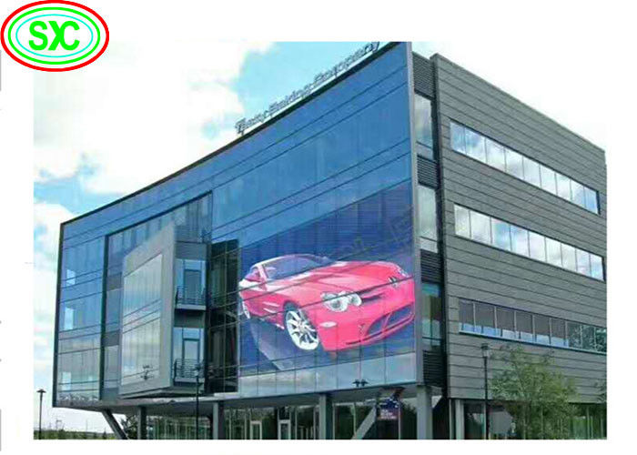 Ultra lekkie zewnętrzne P3.91-P7.82 500*1000 mm Rozmiar szafy Ścienna ściana LED