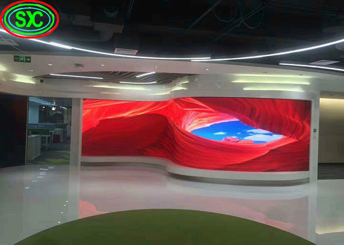 Niestandardowe wynajem ekranu scenicznego P6 w pomieszczeniach LED / tablice wyświetlania LED RGB z sterownikami zdalnymi