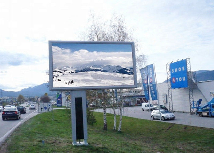 Płynne kolorowe billboardy reklamowe na zewnątrz IP65 P10