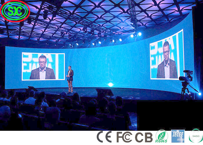 Full Color LED Rental Screen for Outdoor All Talent Stage 2500 Nits Jasność 3 Wysoka gęstość pikseli 40000 punktów/m2