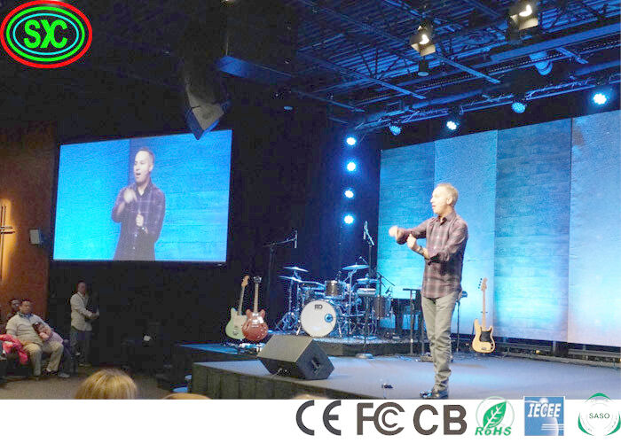 IP34 Scene Concert Backstage P3.9 Led Video Panel Wall Wide Viewing Angle Scene led screen