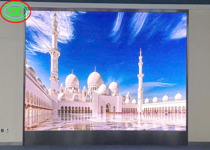 SMD P3.91 P4.81 Wnętrze Led Video Wall Background 500*1000mm szafki ekran sceniczny LED