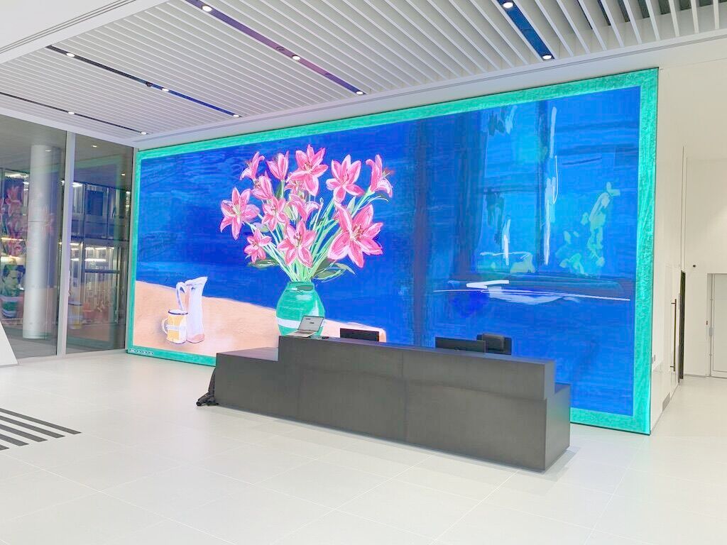 Wewnętrzny pełnokolorowy ekran LED HD P3 Stacjonarna instalacja LED Video Wall