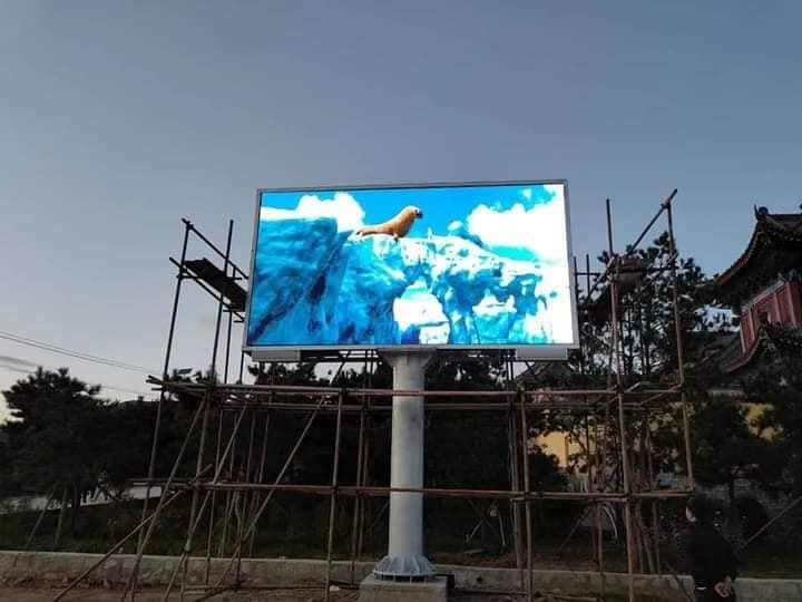 Reklama Wynajem Wyświetlacz LED Outdoo P6 960X960 Szafka Billboardy z aluminiową ramą, częstotliwość odświeżania 1920 Hz, 6500 cd