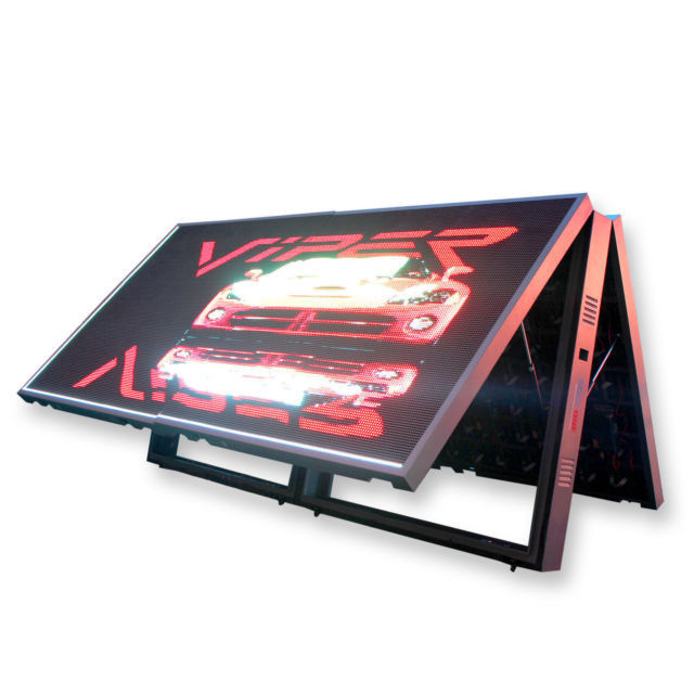 Podwójny bok P6 LED Display 6mm Pixel IP65 wodoodporny