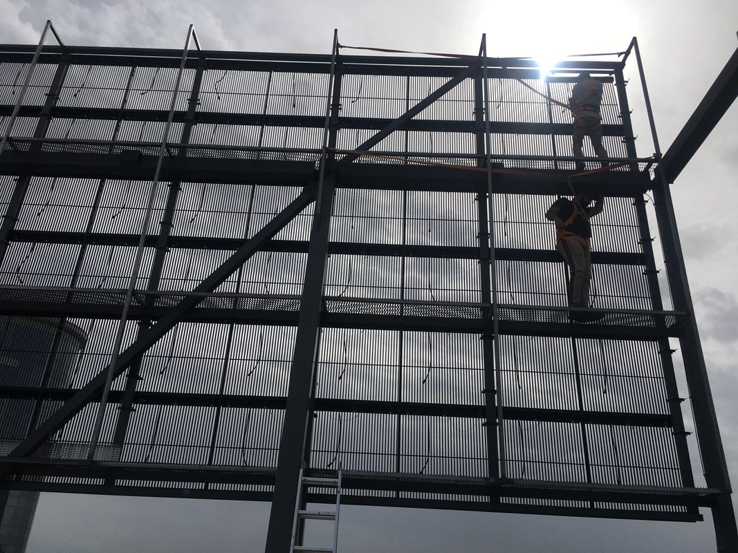 pełnobarwny przezroczysty ekran LED P3.91-7.82 1000mm*500mm/1000mm*1000mm Okna szklane
