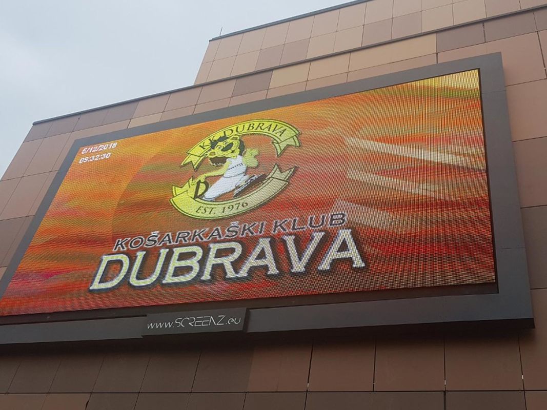 p10 DIP pełnobarwny zewnętrzny wyświetlacz LED do wszystkich rodzajów użytku na stadionach, drogach i budynkach