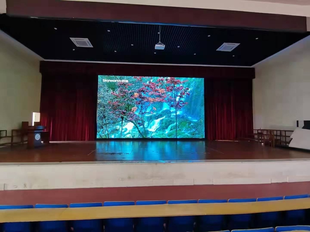 Wysokiej precyzji przetwarzanie P3 Wnętrze pełnobarwny wyświetlacz LED z wygodną instalacją i konserwacją w różnych gałęziach przemysłu