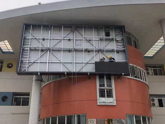 Zewnętrzny reklamowy wyświetlacz billboardowy 960X960MM p10 duży stały montaż ekranu led oszczędzanie energii