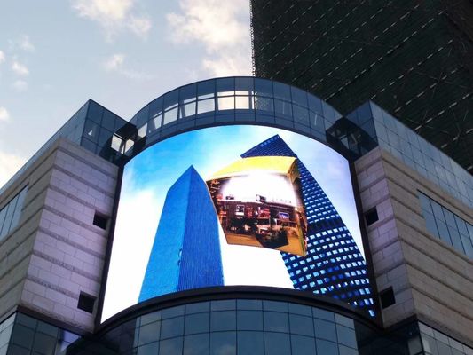 Dobra cena P8 SMD 960x960mm Zewnętrzny stały ekran reklamowy LED / ekran z rozstawem pikseli 8mm w Internecie