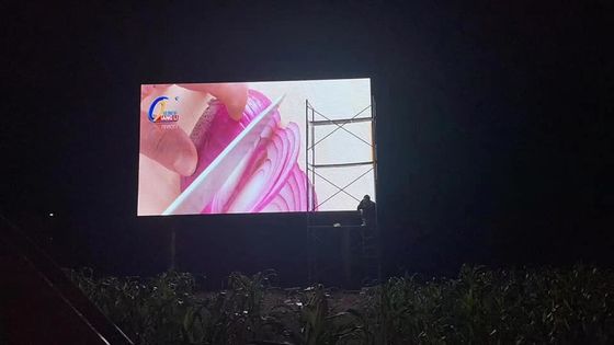 Dobra cena Zewnętrzna instalacja stała Wyświetlacz LED SMD P10 960x960mm Reklamowy ekran LED Ściana LED z częstotliwością odświeżania 3840 Hz W Internecie