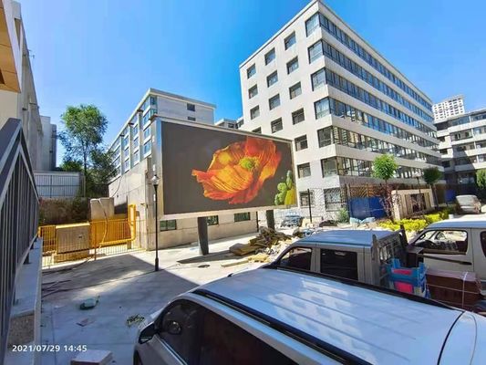 Dobra cena P8 SMD Outdoor 960X960MM Naprawiono instalację reklamową Wyświetlacz/ekran LED z rozstawem pikseli 8mm, karty novastar, 8000nit jasny w Internecie