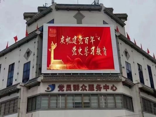 Dobra cena Zewnętrzny stały montaż SMD LED wyświetlacz P10 Reklamowy ekran LED ściana LED w Internecie