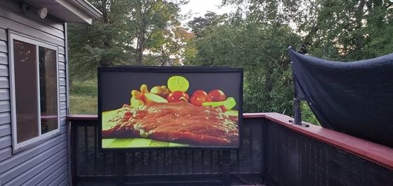 Dobra cena 90 stopni na zewnątrz stała instalacja 3840 odświeżanie wodoodporna IP65 billboard reklamowy P10 ekran led wyświetla wideo w Internecie