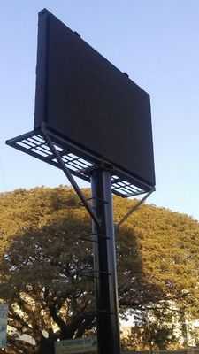 Dobra cena Montowana na kolumnie ściana wideo LED P10 HD 960X960MM Żelazna szafka Zewnętrzny wyświetlacz LED w Internecie