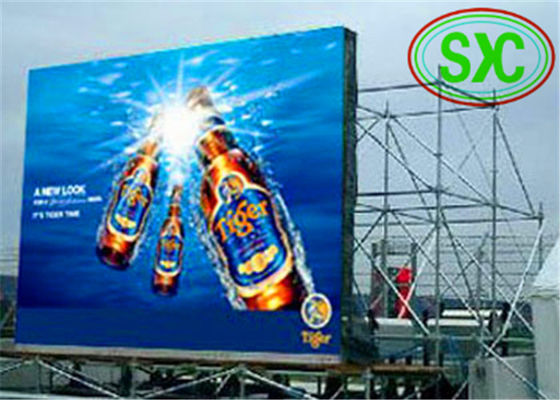 Dobra cena SCXK-OS-P8-256X128 Duży zewnętrzny wyświetlacz reklamowy LED Cyfrowe billboardy CE / RoHS / FCC / ISO w Internecie