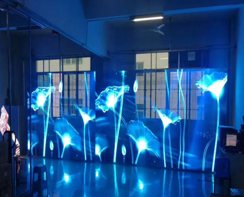 Lekkie przezroczyste LED Video Wall 0.2KG / PC Moduł Waga 6.2kg Waga szafy dla Twoich wymagań