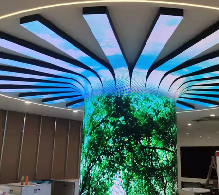 Soft HD P4 Moduł LED w pomieszczeniach IP43 3840Hz Rozdzielczość 1200Cd/M2 Jasność pełnobarwny ekran LED w pomieszczeniach