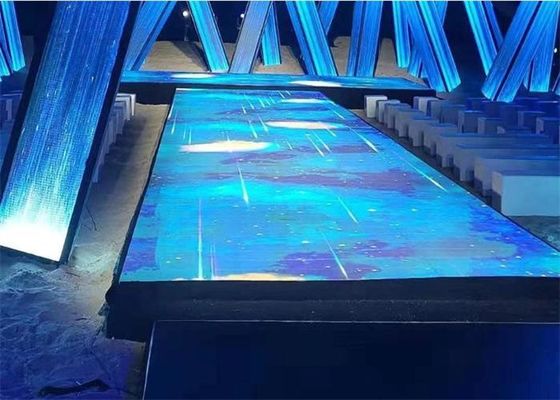 Interaktywny ekran LED parkietu tanecznego P4.81 Indoor / Outdoor Disco Dancing na imprezy imprezowe