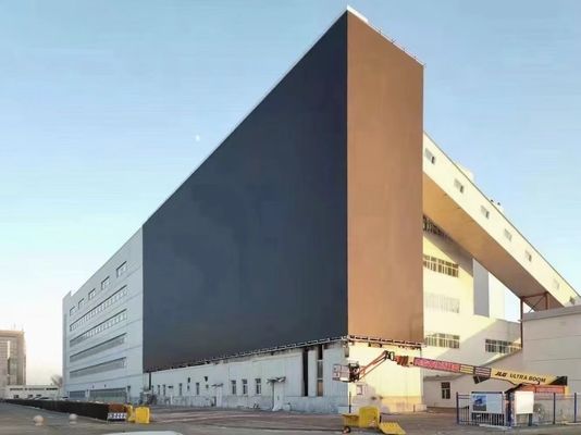 4K HD Naprawiono zewnętrzny ekran LED P10 960X960MM Szafka 8000nit Wysoka jasność