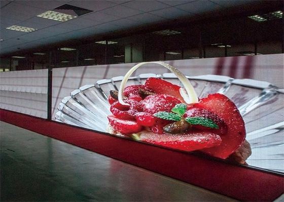 3 w 1 SMD P1.56 Wewnętrzny cyfrowy wyświetlacz LED Pełny kolor RGB Odlew aluminiowy Lekki