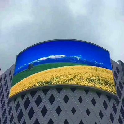 P10 Naprawiono wyświetlacz LED Elektroniczna reklama pełnokolorowa SMD Zewnętrzny ekran LED