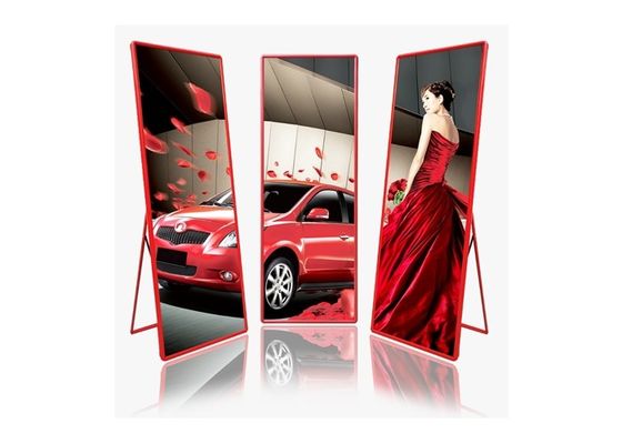 Wewnętrzny kolorowy wyświetlacz plakatowy LED Przenośny cyfrowy Smd1515 o wysokiej rozdzielczości