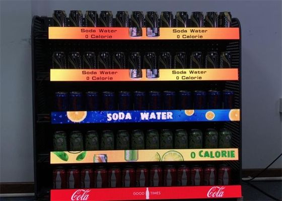 Najlepsza wydajność bezszwowego wewnętrznego ekranu półkowego P1.667 do sklepów