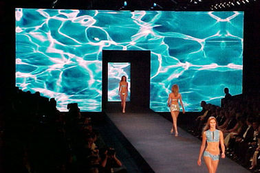 Lekki ciężar Slim 1R1G1B SMD LED Screen 256mm*128mm Jasność 1800 wnętrza pełnobarwny ekran LED