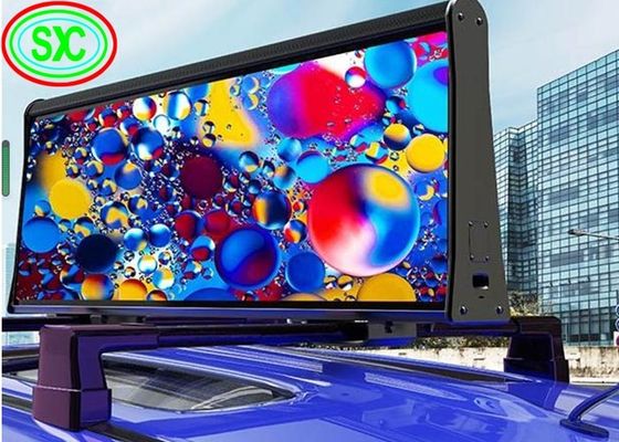 Dobra cena P5 Wodoodporny Ip65 Led Ruchomy znak 4G 3G Sterowanie wyświetlaczem dachu samochodu taxi w Internecie