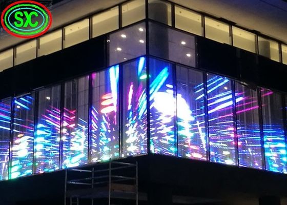 Dobra cena P10.42 indoor Elastyczna zakrzywiona, przejrzysta ekran LED, ekran OLED w Internecie