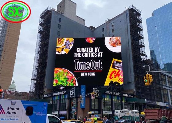 Dobra cena Zewnętrzna wysokiej rozdzielczości P10 LED Aluminiowy ekran do odlewania SMD3535 3 lata gwarancja w Internecie
