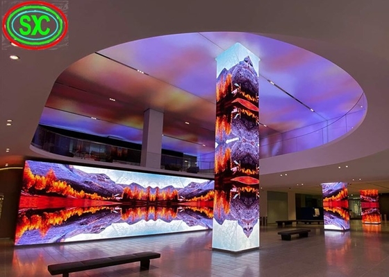 P4 Wysokiej rozdzielczości Ekran reklamowy zewnętrzny LED 3D, tabliczka LED 320mm*160mm Moduł