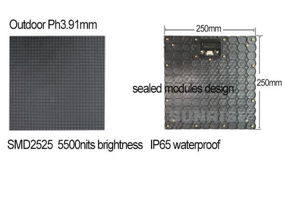 Dobra cena Wynajem zewnętrznego, pełnokolorowego ekranu LED P3.91, 4G, szafki 500mm x 500mm, 3840Hz, P1.25 COB w Internecie