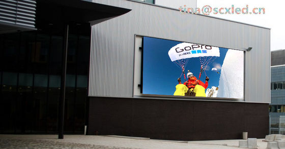 Dobra cena HD P6 Wodoszczelny na zewnątrz Full Color Led Video Wall SMD 3535 Led Display Panels w Internecie