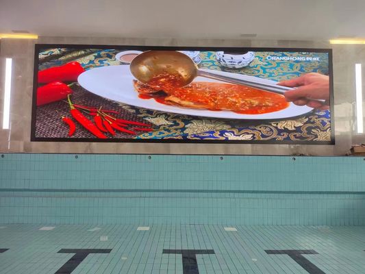 Synchronizacja 6500k Reklama Wnętrze Led Display Ac100-240v