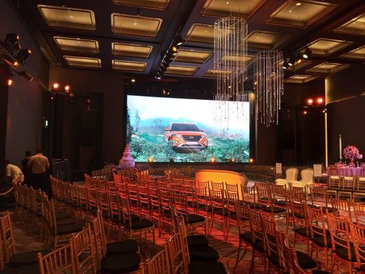 Hd P2.5 160x160mm Wewnętrzny pełnokolorowy wyświetlacz LED Smd Do restauracji