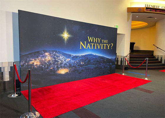 Dobra cena Wewnętrzne P5 Zewnętrzne Full Color LED Video Wall 5mm Pixel Pitch 1500cd/M2 Jasność w Internecie