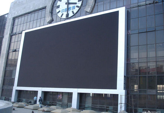Dobra cena Zewnętrzne wysokiej jasności P6 wodoodporne reklamy pełnobarwne billboardy LED dla centrów handlowych w Internecie