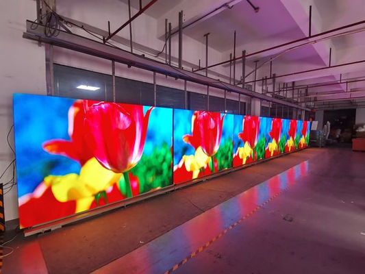 Dobra cena Wnętrze P3.9 pełnobarwny wyświetlacz LED 500x500mm 500x1000mm szafa z częstotliwością odświeżania 3840hz W Internecie