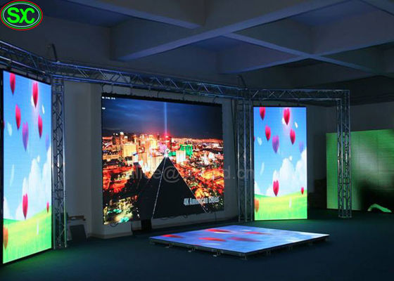 Dobra cena SMD 2121 LED HD Video Wall Kurtyna Z MEANWELL Novastar System, 1000x1000 Gabinet Rozmiar w Internecie